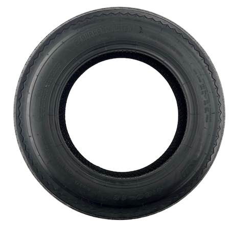 Rubbermaster 4.80-12 Highway Rib 6 Ply Tubeless High Speed Trailer Tire 489150